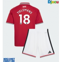 Manchester United Youri Tielemans #18 Domaci Dres za djecu 2026-27 Kratak Rukav (+ Kratke hlače)